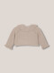 Chaqueta Cuello Volante Topo