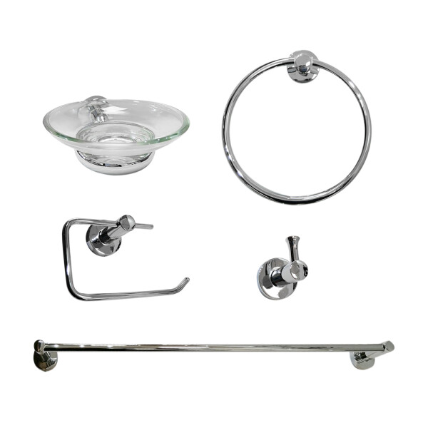 KIT ACCESORIOS ANTIKA 5 PIEZAS MODELO 179.05/A4-CR FV Kit Accesorios Antika 5 Piezas Modelo 179.05/a4-cr Fv