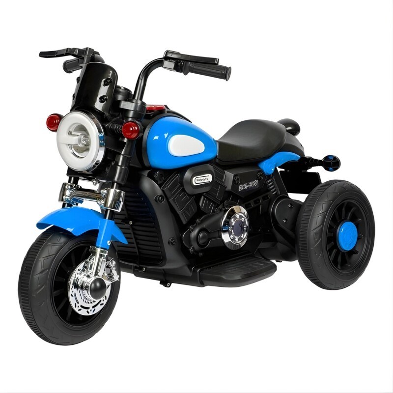 Moto Triciclo a Batería Lumax Infantil con Luces y Sonidos Azul
