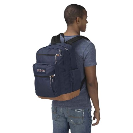 Mochila Escolar Laptop Jansport Cool Student Original Urbana Navy