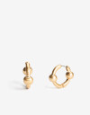 Aros Argollas Metal Aros Argollas Metal - Dorado Oro Amarillo