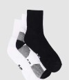 Pack x3 half terry crew dama mor Estampado 1