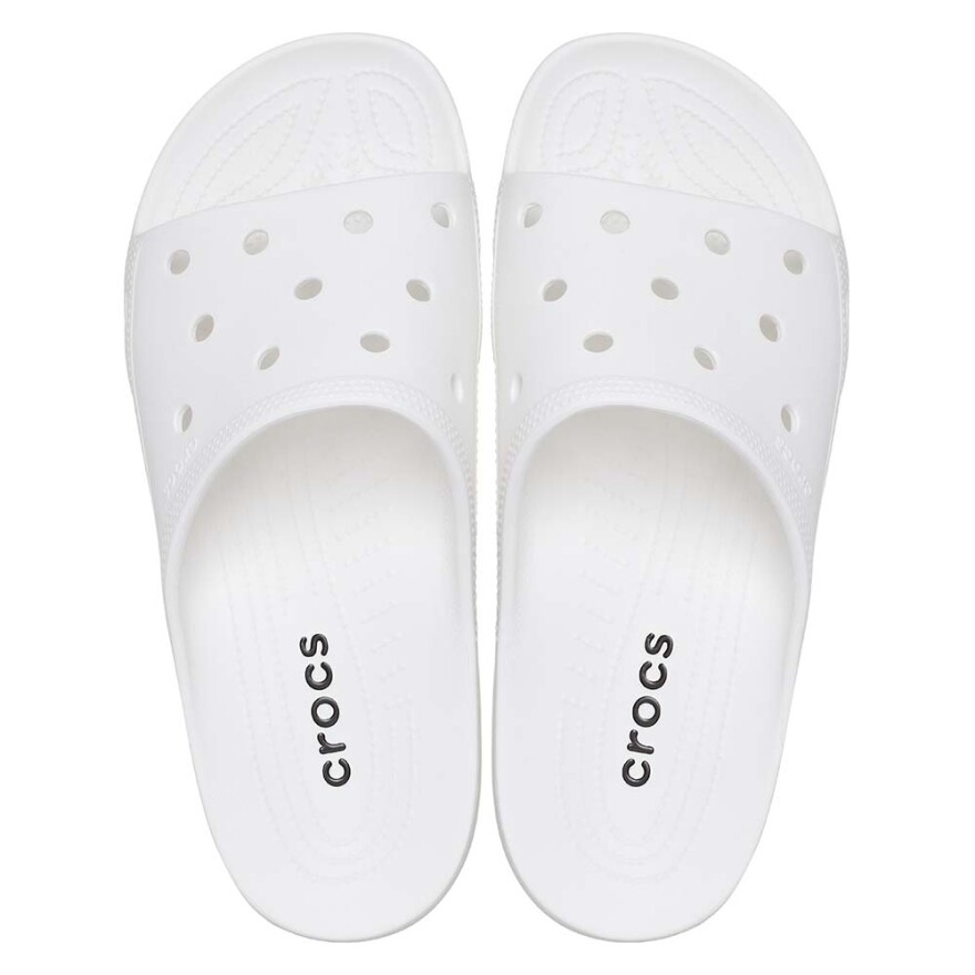 Sandalias Crocs Saturday Slide W Mujer White