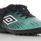 Championes de Fútbol 5 Infantiles Umbro Velocita Negro - Verde - Blanco