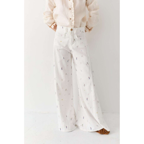 Pantalon Wide Xl Print Team Print Team