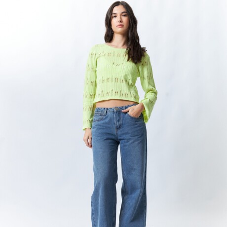 SWEATER EMILIA Verde Claro