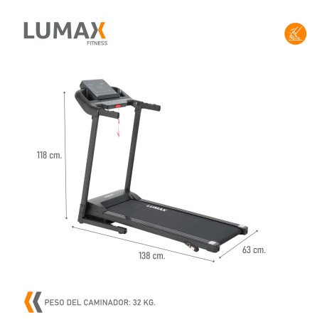Caminador Electrico Lumax Plegable fitness 2.0 HP 14 km/h Caminador Electrico Lumax Plegable fitness 2.0 HP 14 km/h