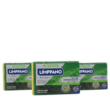 ESPONJA LIMPPANO MULTIUSO (PACK X 3 UNIDADES) ESPONJA LIMPPANO MULTIUSO (PACK X 3 UNIDADES)