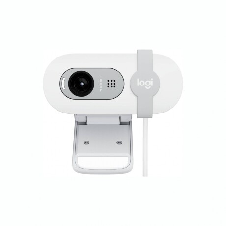 LOGITECH WEBCAM BRIO 100 USB 1080P W / SHUTTER Cámara Web LOGITECH Brio 100 1080P FHD Micrófono Integrado - White