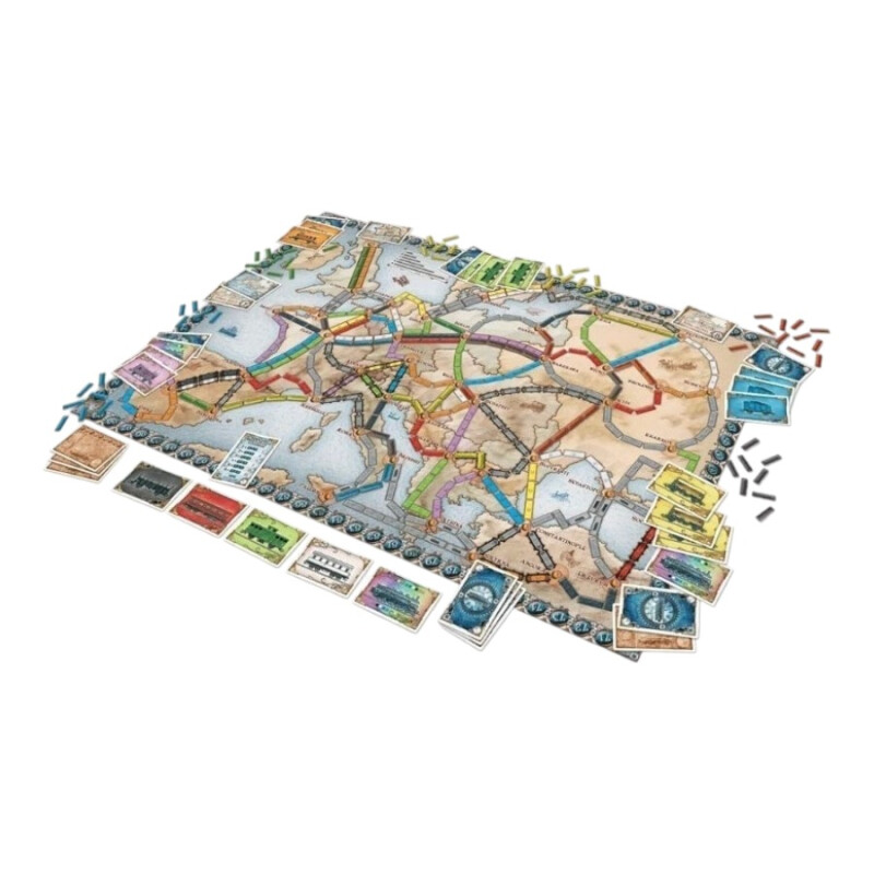 Juego de Mesa Aventureros al Tren: Europa Juego de Mesa Aventureros al Tren: Europa