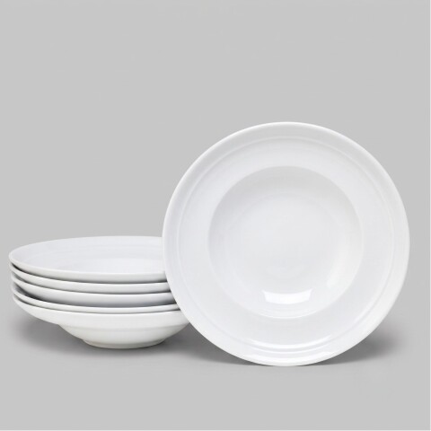 Plato Hondo Parallel 23cm Royal Porcelain | Por Unidad Plato Hondo Parallel 23cm Royal Porcelain | Por Unidad