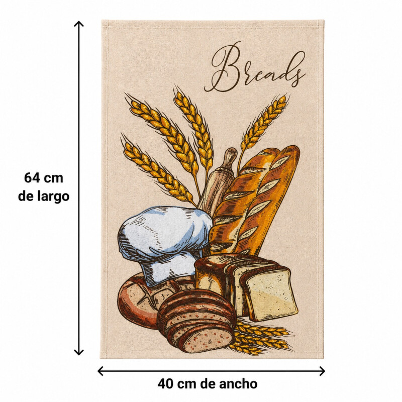 Repasador de Algodon Bread Beige 1