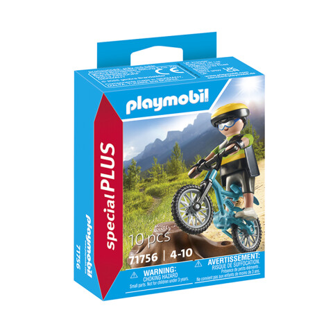 Ciclista de Montaña Special Plus Playmobil 10 Piezas U
