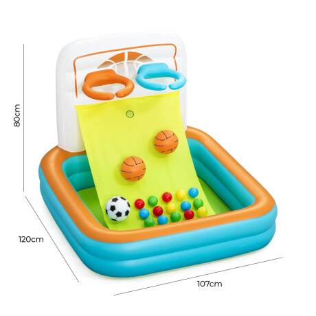 Piscina Centro De Juegos 3 En 1 Inflable Bestway Piscina Centro De Juegos 3 En 1 Inflable Bestway