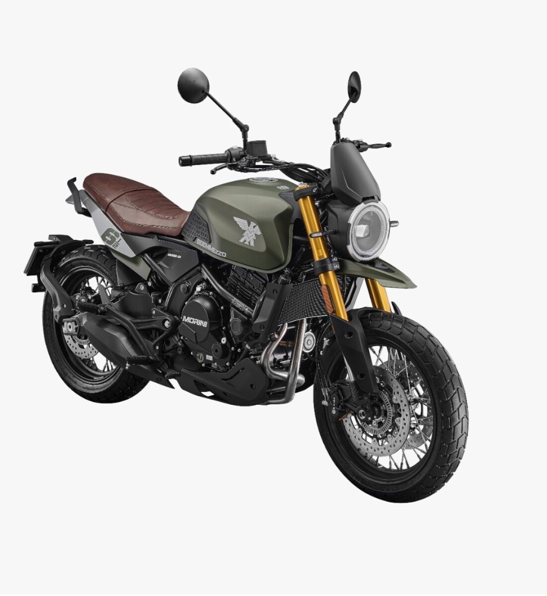 Motomorini Seiemmezzo SCR 650 - Verde - Reserva 