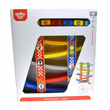 Tooky Toy Pista de Auto Deslizante Tooky Toy Pista de Auto Deslizante