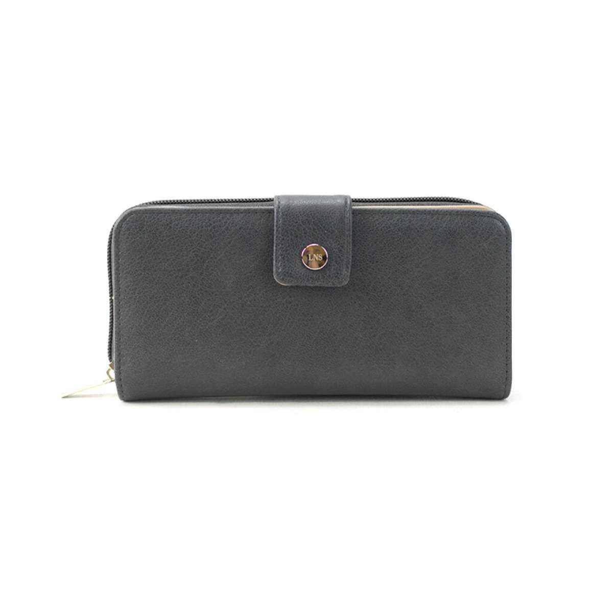 Billetera Begonia - Negro 