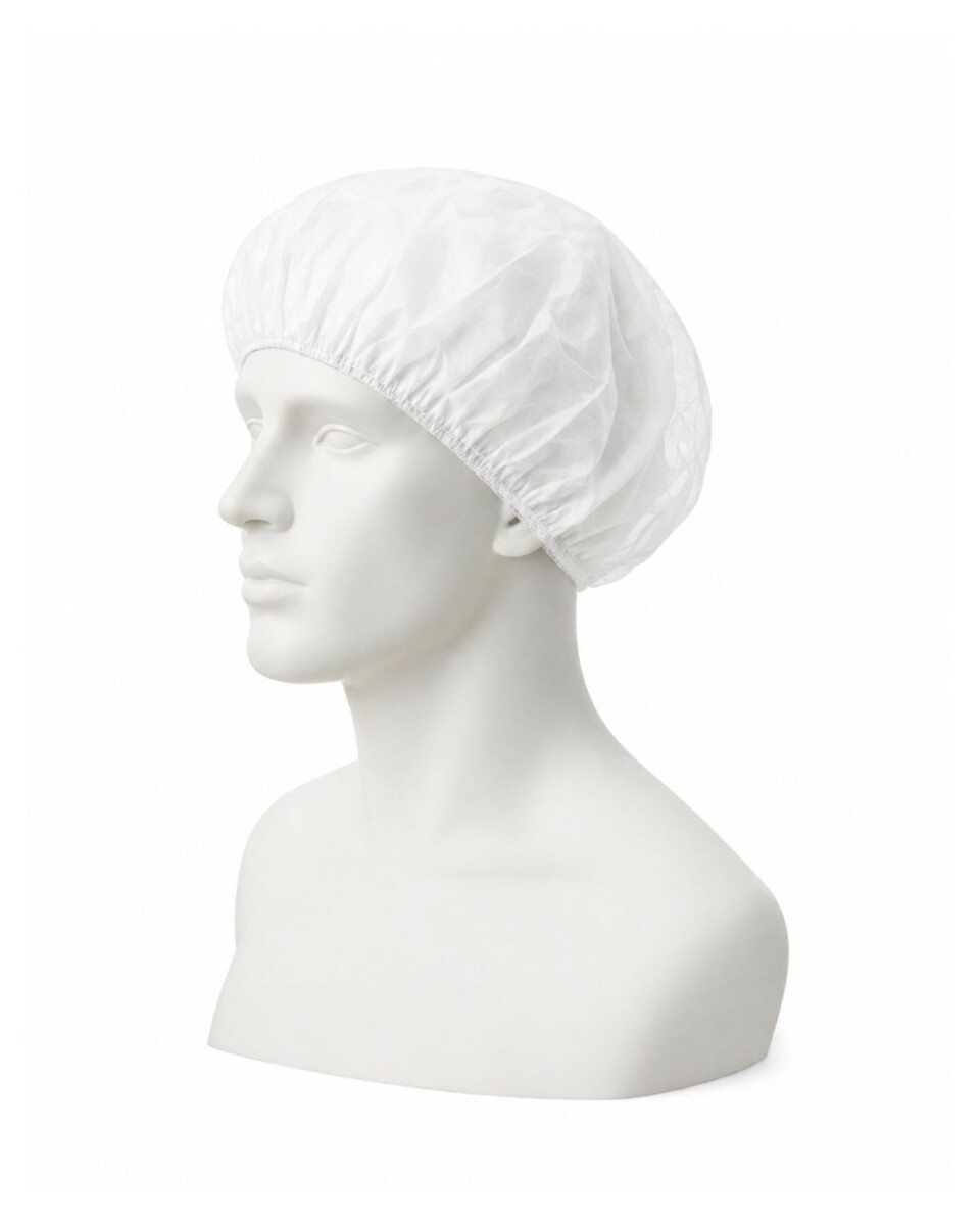 Cofia Gorra Descartable Pack X 100 Unidades - Blancas 