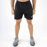 SHORT MEN POLY EVERLAST ROW BK S BK