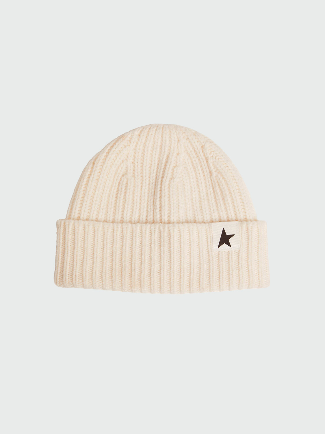 GOLDEN GOOSE - Gorro de lana con estrella negra 10190
