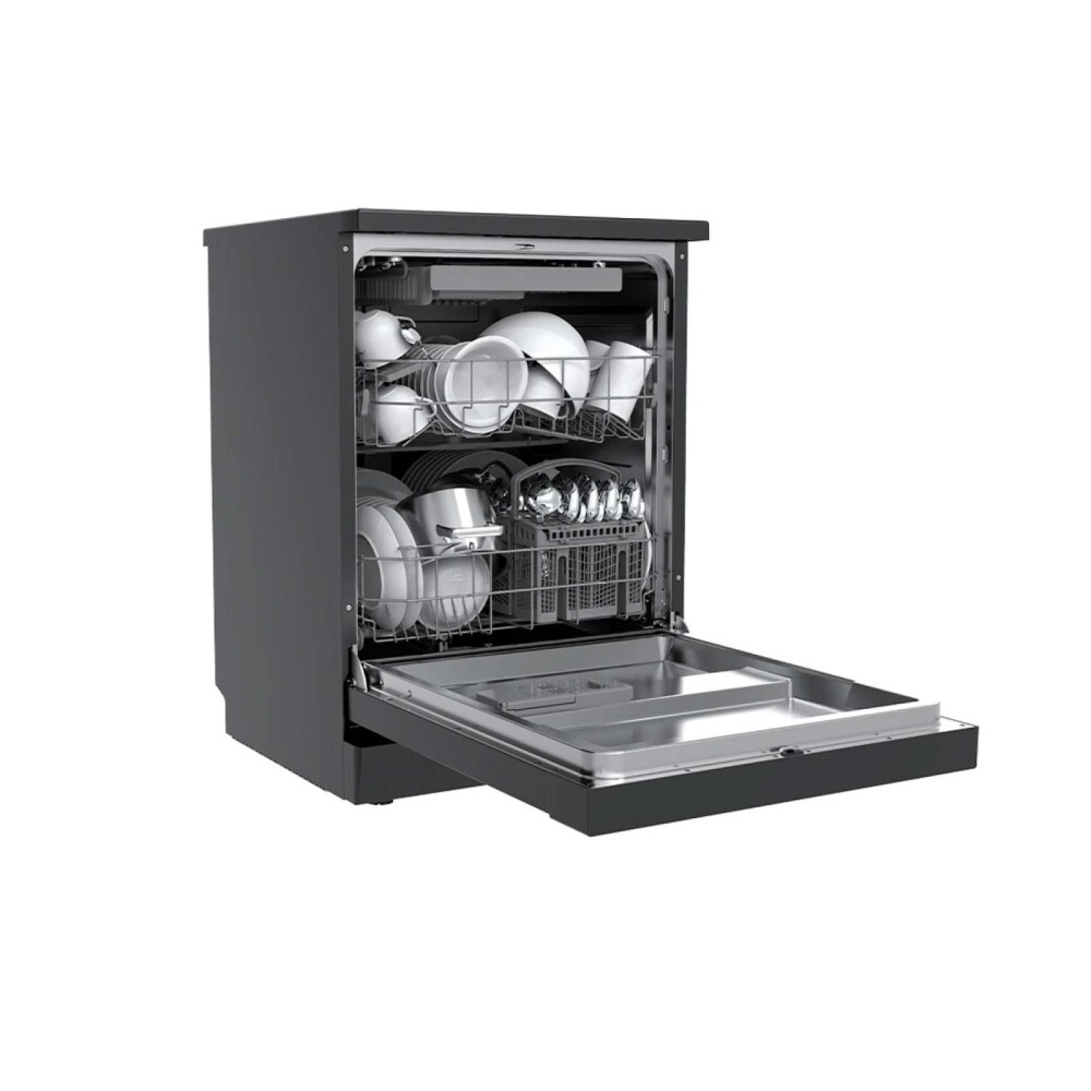 LAVAVAJILLAS 14-CUBIERTOS NEGRO MIDEA MDWPF1401CB