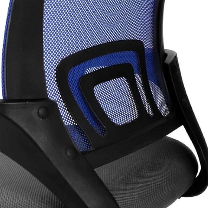 Silla de escritorio mesh azul/negro - 848AZUL Silla de escritorio mesh azul/negro - 848AZUL