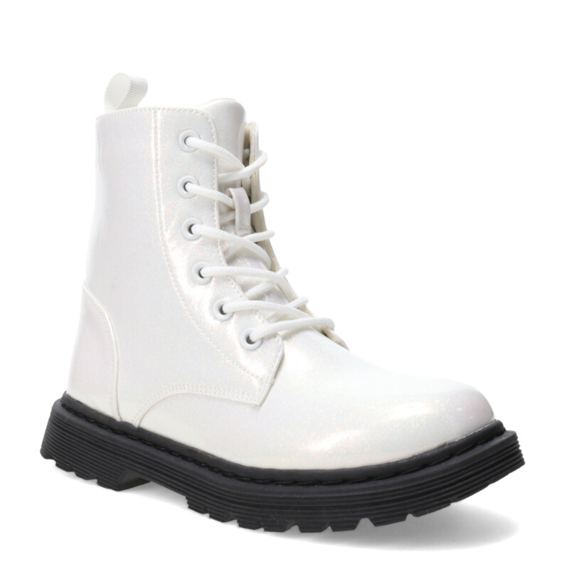 Bota de Niña MINI Miss Carol CLUTCHY acordonada Blanco