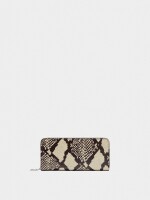 Cartera De Estampado Animal Con Cremallera L multicolor