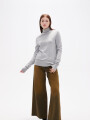 Polera Tivana Gris Melange Medio