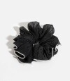 Scrunchie Con Bordado Combinacion Bicolor