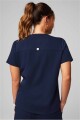 Top Method Scrub Top Mujer Navy