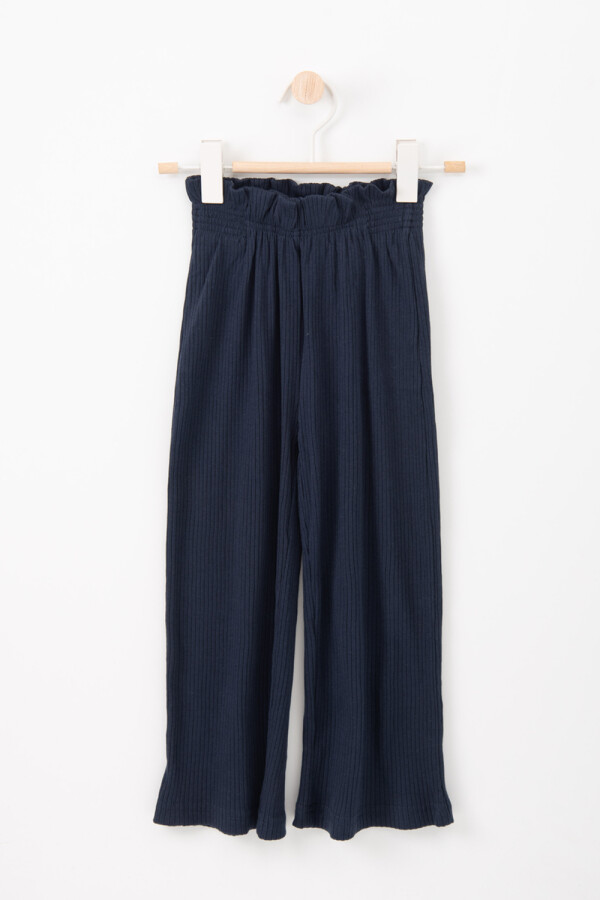 Culotte en rib Azul