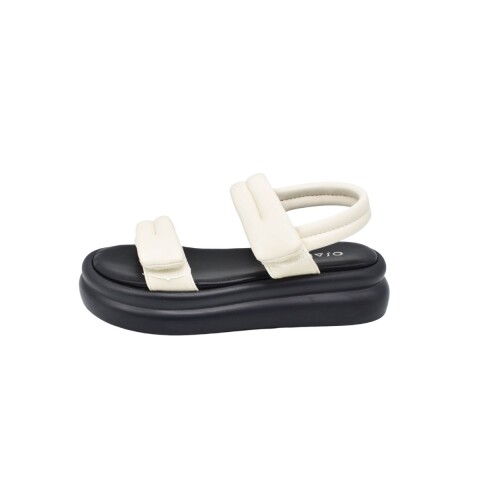 SANDALIA 35-40 OFF WHITE