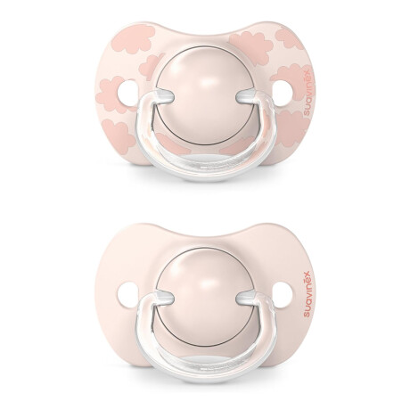 Chupete x2 de 0-6 Meses Fisiológico SX PRO Silicona Suavinex Rosa Claro