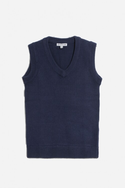 Chaleco básico AZUL