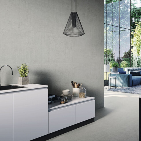 Porcelanato Rectificado Gris Mate 60x120 GRIS