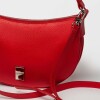 Cartera Al Hombro Lua En Napa Rojo