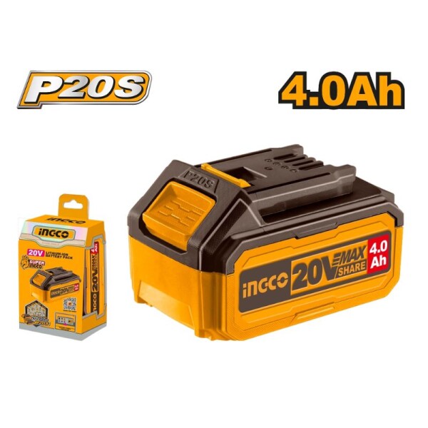 BATERIA 20 V 4 AH P20S FBLI20021 - INGCO BATERIA 20 V 4 AH P20S FBLI20021 - INGCO