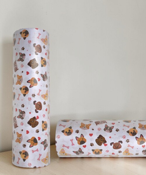 Papel Regalo Bobina 40cm x 100mts WAU
