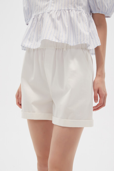 Short Polly Blanco