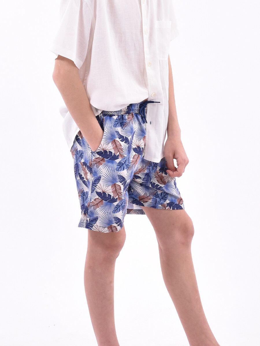 SHORT DE BAÑO BENJAMIN - ESTAMPADO 1 