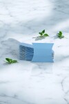 Pack x 100 - estuche pillow 7 x 8 cm. CELESTE