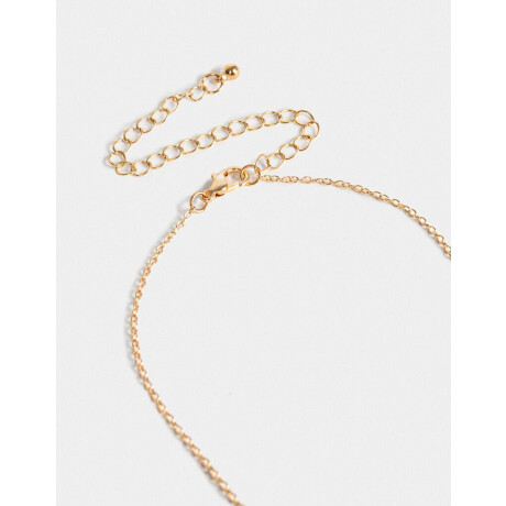 Collares Largos Con corazón Dorado