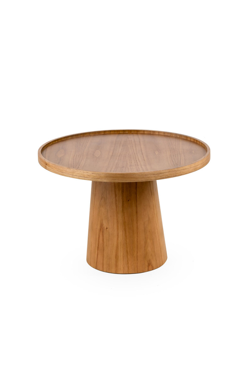 ELARA MESA DE LIVING ELARA ALTA CINAMOMO NATURAL 60X60X42H CM