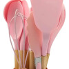 Set De Menage, 11 Utensillos De Cocina Con Soporte ROSA