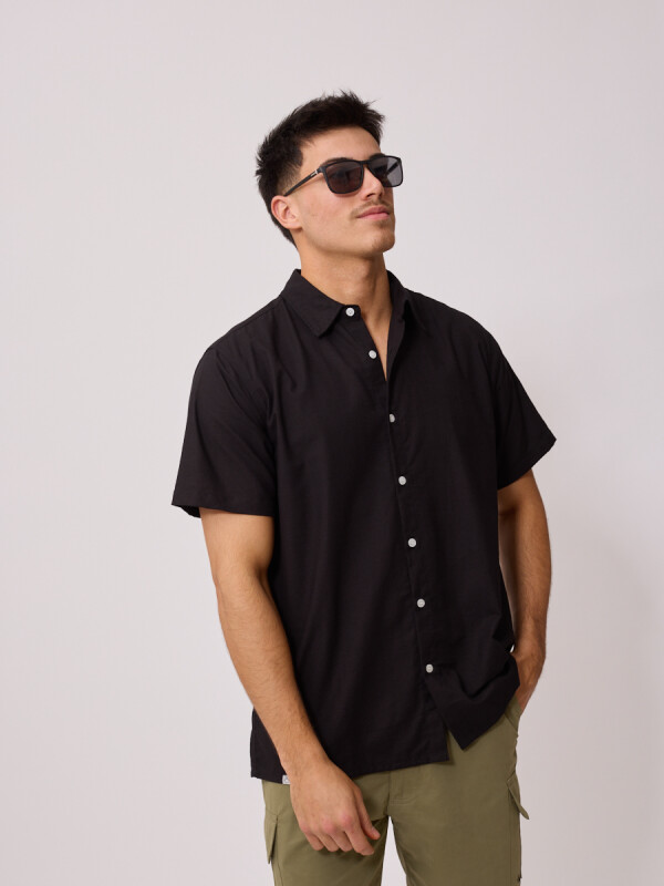 CAMISA LINAZ RUSTY Negro