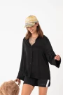 CAMISA BASIC FIT Negro