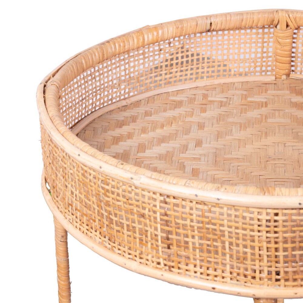 MESA LATERAL RATTAN NATURAL-BEIGE OLIVER NATURAL