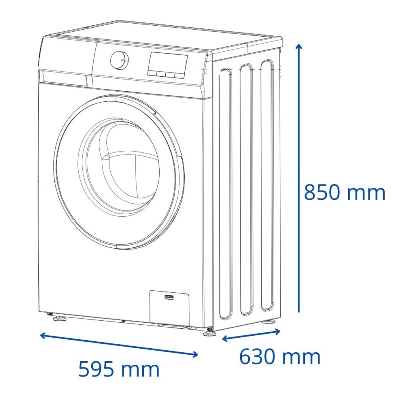 Lavarropas James Lr1016 10,5kg Inverter Bajo Consumo Color Blanco Lavarropas James Lr1016 10,5kg Inverter Bajo Consumo Color Blanco