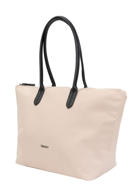 Bolso Roma Combinado Beige